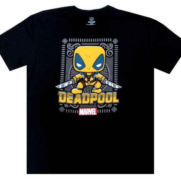 Funko Pop! Deadpool T-Shirt - Picture 1 of 1